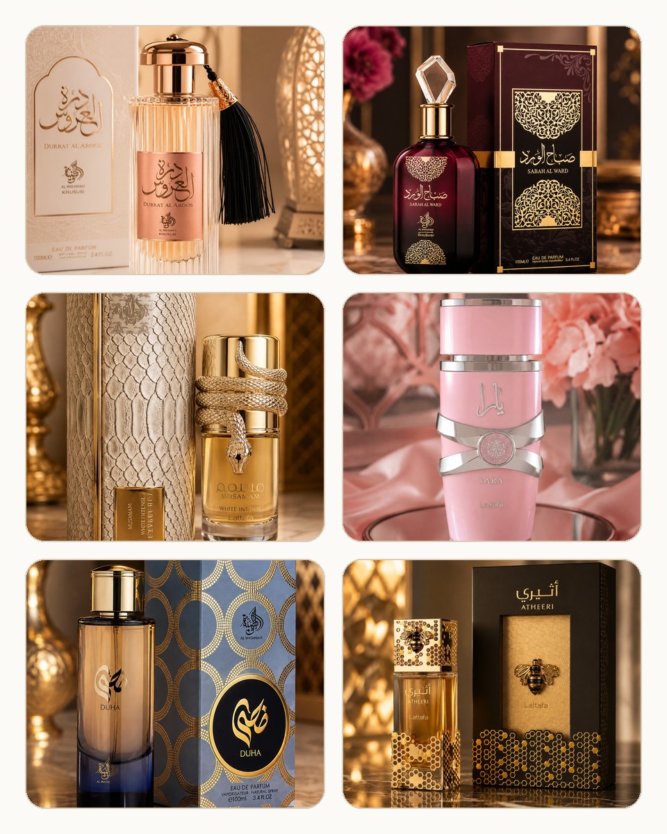 Seleção de perfumes Bueno Essence